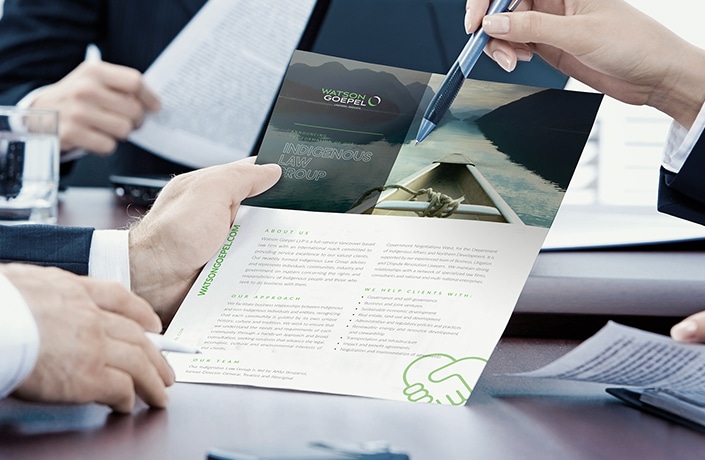 Watson Goepel brochure