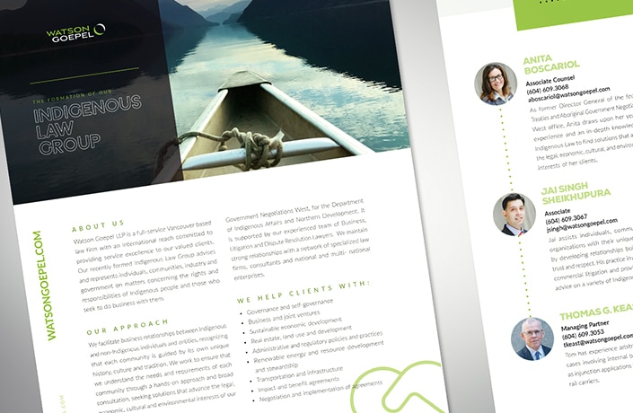 Watson Goepel brochure