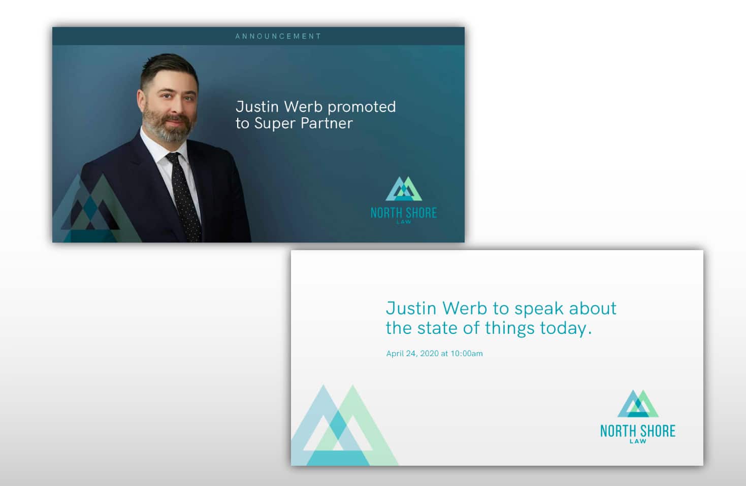 North Shore Law social media posts