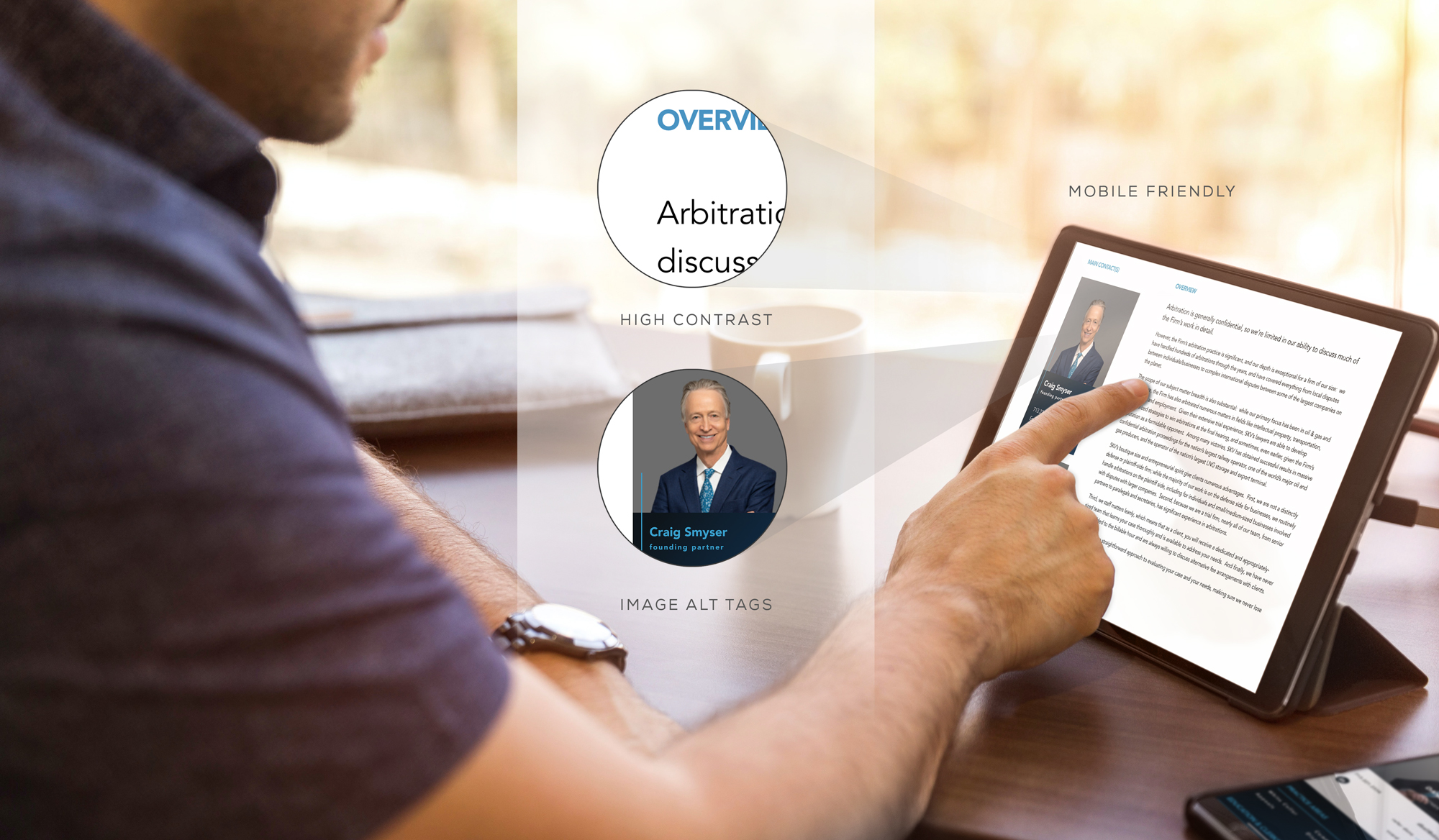 SKV law firm website accessibility features