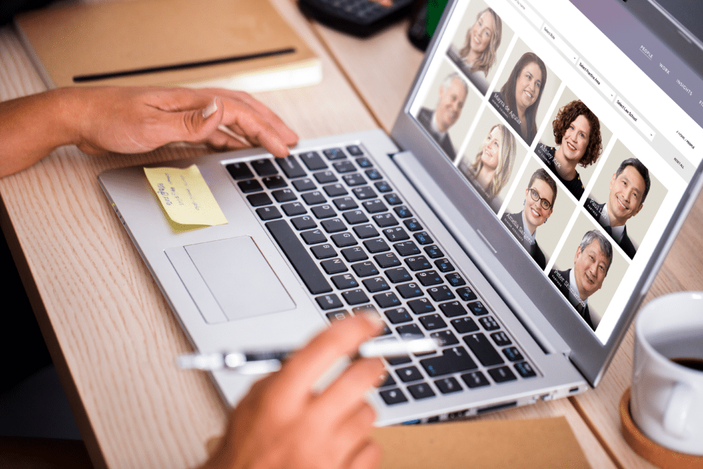 Willenken law firm website team page