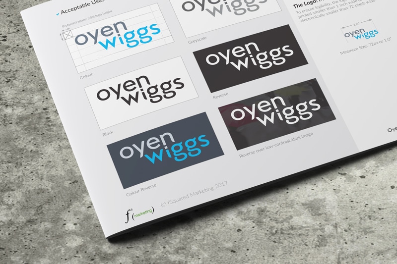 Oyen Wiggs law firm logos in color and black and white